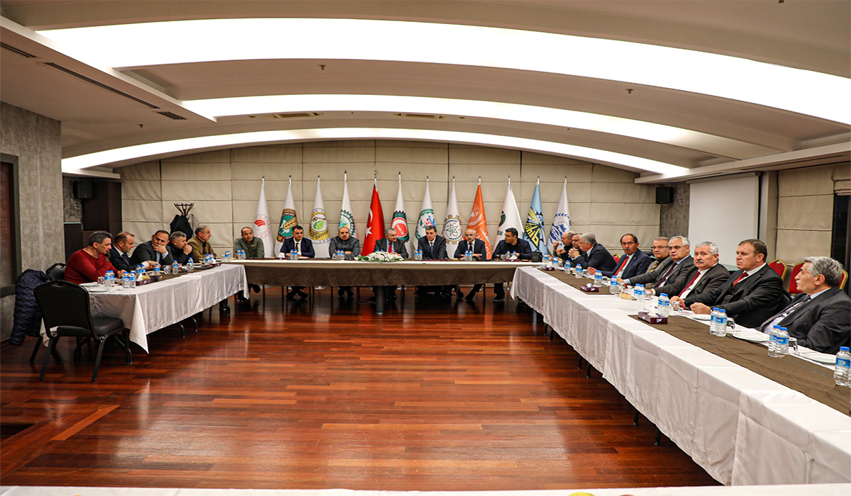 OGM Yardımcıları ve Bölge Müdürleri Öz Orman-İş Genel Merkezini Ziyaret Etti