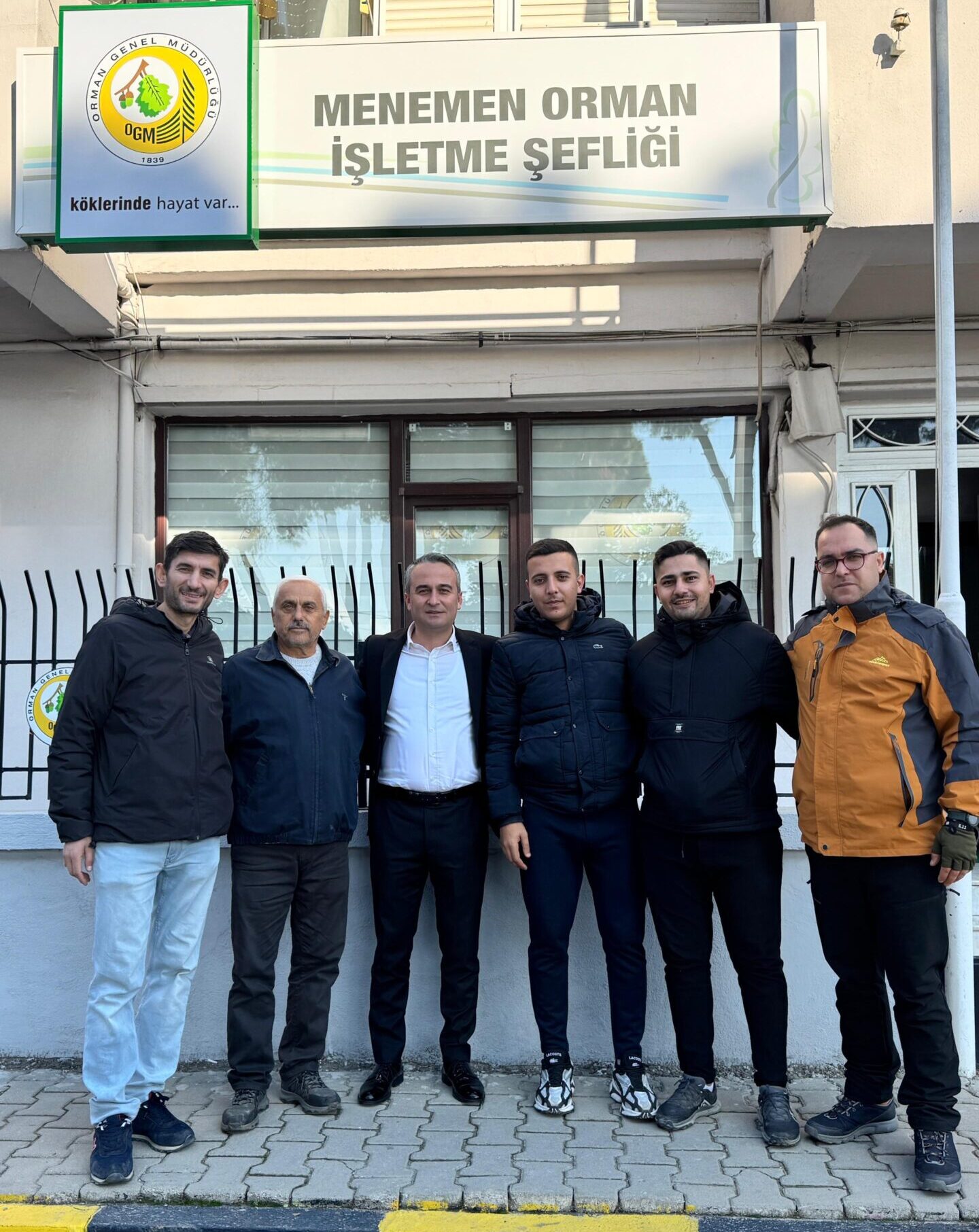 MENEMEN ORMAN İŞLETME ŞEFLİĞİNDE ÇALIŞAN ÜYELERİMİZİ ZİYARET ETTİK